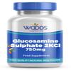 Woods Supplements - Vegan Glucosamine Sulphate 2KCl 750mg x360 Tablets. for Joint, Knee Support & Bone Health. Sodium Free Glucosamine Sulphate Tablets. Premium Joint Supplements for Women & Men view 1