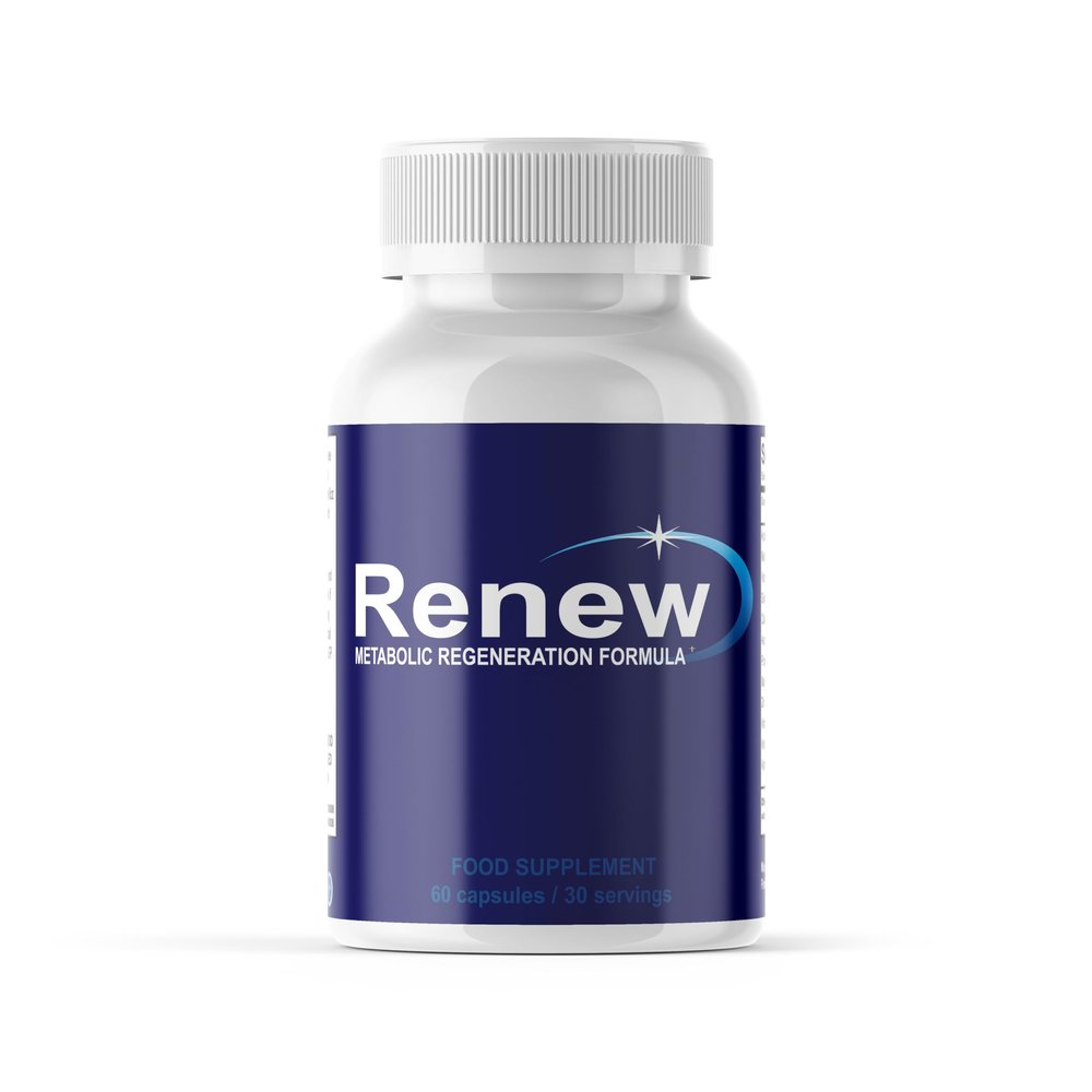 Renew - Metabolic Regeneration Formula - All Natural Formula- 60 Capsules / 1 Month Supply