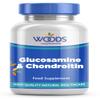 Glucosamine 500mg & Chondroitin 400mg (180 Tablets) from Woods Supplements | Dual Supplement Formulation | 16% Preparation Tablets view 1