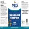 Glucosamine 500mg & Chondroitin 400mg (180 Tablets) from Woods Supplements | Dual Supplement Formulation | 16% Preparation Tablets view 3