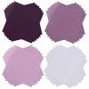 Layhit 100 Pcs Cocktail Napkins Disposable Beverage Napkins Square Paper Dessert Tissue for Wedding Birthday Easter Party Supplies(Purple Series,5 x 5 Inch) view 1