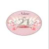 15 Pre-Cut Circle Personalised 21st Birthday Girl Edible Wafer Paper Cocktail Drinks Champagne Prosecco Toppers Decorations - 5cm Circles view 3