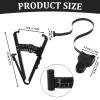 Body Fat Caliper Human Body Tape Measure Two-in-one skinfold Caliper with Body Fat Percentage Measurement Chart Body Fat Measurement Tool Suitable for Measuring Body Fat for Men and Women view 3