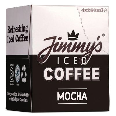 Jimmy's Iced Coffee, Mocha, 250ml (Pack of 4) B0D2P1G7BJ Jimmy's Iced Coffee, Oat, 250ml (Pack of 4)