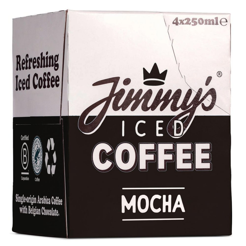 Jimmy's Iced Coffee, Mocha, 250ml (Pack of 4) B0D2P1G7BJ Jimmy's Iced Coffee, Oat, 250ml (Pack of 4)