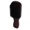 Beard Styling Brush Soft Elastic Hair Mustache Brush with Wooden Handle for Beard Grooming and Care view 1