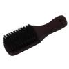Beard Styling Brush Soft Elastic Hair Mustache Brush with Wooden Handle for Beard Grooming and Care view 3