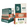 iTz noT jusT RICE (Pack of 6, 200g Each) Ready cooked, Shirataki, Moyu, Konjac Plant Fibre Pasta, Low Carb, & No Added Preservatives, Healthy, Gluten Free, Gut Health. 100% Natural