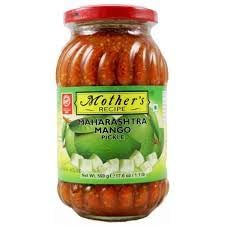 Gharana Swaad ka Khazaana Mothers Maharashtra Mango Picle 500g | Authentic Maharashtrian flavors | No artificial additives | Versatile pairing for various meals | Handcrafted with love and care