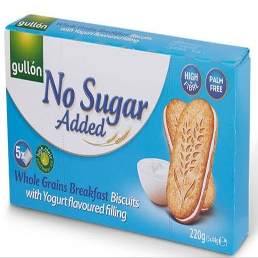 Gullon Yogurt Biscuits Whole Grain (220g x 8 pack)