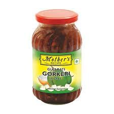 Mother's Gujarati Gorkeri Pickle 575gm(Pack of 2) | Authentic Taste of Gujarat in Every Bite | Premium Quality Ingredients | Crafted with Care | No Preservative Goodness | Pack of 2 for Ample Supply