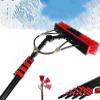 Water Fed Telescopic Brush For Cleaning Roof, Water Powered, Solar Panel Cleaner, Window Cleaning Kit, Water Fed Window Cleaning Equipment 5.4m/18ft,55cm view 1