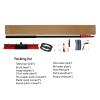 Water Fed Telescopic Brush For Cleaning Roof, Water Powered, Solar Panel Cleaner, Window Cleaning Kit, Water Fed Window Cleaning Equipment 5.4m/18ft,55cm view 3