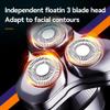 Electric Razor for Men, Trimmer Digital Display Electric Razor Professional Beard Shaver Waterproof Beard Trimmer Shaving Machine for Men view 3
