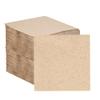 Table Kind | 100 Bulk Pack Soft Recycled Paper Napkins, Brown Disposable Party Serviettes, Catering & Everyday Use, Eco-Friendly, Kraft Unbleached Home Compostable | Recyclable Made in EU, 2ply, 33cm view 2