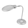 130mm Large Size Led Light High-End Bench Magnifiers Flexible Metal Tubing Can Be Bent Lamp Magnifying Glass (5x 130mm) (2x 22mm) charitable view 1