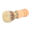 Soft Hair Beard Shave Brush, Wooden Handle, Lightweight, Residue Removal, Suitable for Salon, Home view 4