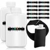 Jzoowar 14Pcs Urine Test Complete Kit 2 Portable Empty Bottles,10 Adhesive Temperature Sensitive Test Strips and Insulation Bag view 1