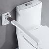 Foldable Toilet Grab Bar Wall Mounted Grab Rails Foldable Drop Down Toilet Rail Support,Flip-Up Bathroom Grab Bar,Toilet Arms for Elderly,Disabled & Pregnant view 1