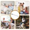 Foldable Toilet Grab Bar Wall Mounted Grab Rails Foldable Drop Down Toilet Rail Support,Flip-Up Bathroom Grab Bar,Toilet Arms for Elderly,Disabled & Pregnant view 4