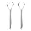 2PCS Tongue Scrapers for Adults, Metal Tongue Scraper, Tongue Cleaner Fight Bad Breath, Stainless Steel Tongue Scraper for Men and Women Hygiene Product view 1