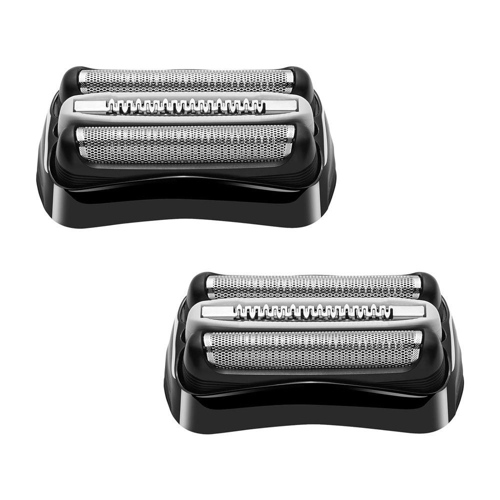2 Pack Series 3 32B Razor Heads Compatible with Braun S3 3040s 3000s 3050cc 3010s 3070cc 3080s 3090s 310s 3020s 330s 370cc-4 380s-4