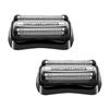 2 Pack Series 3 32B Razor Heads Compatible with Braun S3 3040s 3000s 3050cc 3010s 3070cc 3080s 3090s 310s 3020s 330s 370cc-4 380s-4 view 1