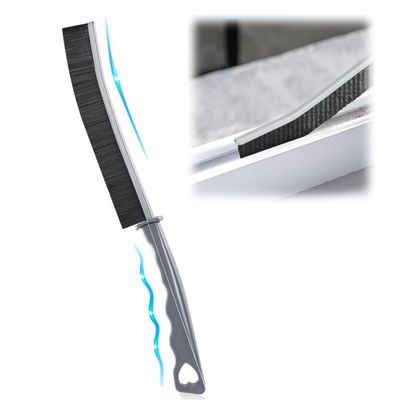 12Pcs Hard-Bristled Crevice Cleaning Brush Bathroom Wood Handle Gap Cleaning Brush Multifunctional Recess Crevice Cleaning Brush Tools for Home Kitchen Bathroom Hard Bristle Crevice Cleaning Brush