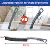 12Pcs Hard-Bristled Crevice Cleaning Brush Bathroom Wood Handle Gap Cleaning Brush Multifunctional Recess Crevice Cleaning Brush Tools for Home Kitchen Bathroom Hard Bristle Crevice Cleaning Brush view 3