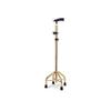 WolFum Folding Lightweight Walker Built-in LED Lights, Collapsible Crutches - Multi-Function Non-Slip Four Feet, Elder Adjustable Height Cane with Four Corners, Disabled Person,Crutches Hello view 1