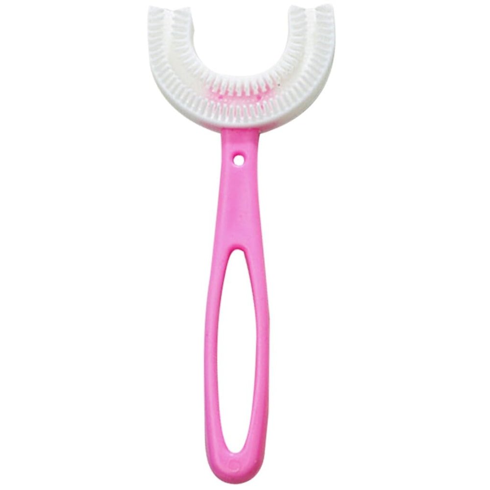 Ergonomic Silicone Toothbrush for Whole Mouth Cleaning: Smooth, Safe Oral Care with ual Cute Teeth Massaging for Kids