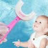 Ergonomic Silicone Toothbrush for Whole Mouth Cleaning: Smooth, Safe Oral Care with ual Cute Teeth Massaging for Kids view 3