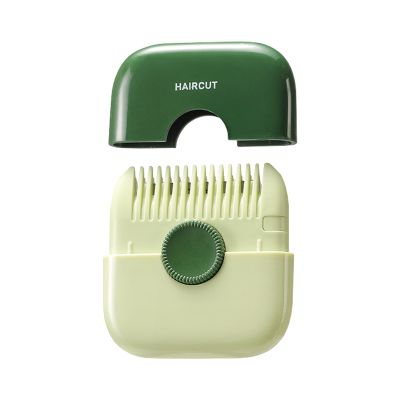 2-in-1 Hair Trimmer Comb & Styling Tool, Mini Portable Split End Removal & Thinning Hair Cutting Tool, Dual-Sided Design with Cover