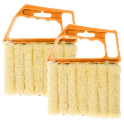 2 Pieces Blind Brushes, Curtain Cleaning Duster, Blind Cleaner Tool, Dust Removal Tool, Dust Removal Brush, Dust Cleaning Brush
