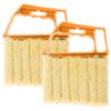2 Pieces Blind Brushes, Curtain Cleaning Duster, Blind Cleaner Tool, Dust Removal Tool, Dust Removal Brush, Dust Cleaning Brush view 1