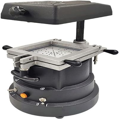 CFDZCP Dental Lab Vacuum Forming machine 1350W Vacuum Forming Machine, Thermoforming Lab Equipment, No Need For Steel Ball Vacuum Suction, Accurate Mold Taking, All Aluminum Material, For Laboratory