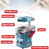 Dental Lab Vacuum Forming machine 1000W Dental Lab Vacuum Forming Machine, Heat Molding Equipment, Symmetrical Heating/Vacuum Suction, DIY Denture Kit (Color : 220V) view 3