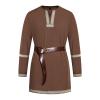 Duohropke Men's Medieval Tunic Shirt Viking Costume Shirt Skirt Cosplay Costume Halloween Party Medieval Cosplay Medieval Tunic Costume Vest Tanks Medieval Clothing view 1