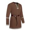 Duohropke Men's Medieval Tunic Shirt Viking Costume Shirt Skirt Cosplay Costume Halloween Party Medieval Cosplay Medieval Tunic Costume Vest Tanks Medieval Clothing view 2
