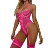 WILLBEST black sexy underwear women corset bodysuit sexy cosplay women uk suit red dresses black jumpsuit women's pyjama bottoms full slip catsuit yoga bra hollow-out running shorts view 1