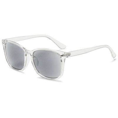 VEVESMUNDO Sun Reading Glasses Sunglasses Rectangle UV Protection Readers with Reading Lenses