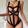 thongs for women sexy slutty anti saggy breast bra uk denim jumpsuit for women spaghetti strap black lingerie set sexy black fishnet top skeleton pyjamas tummy control dress mini skirt with view 2