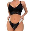 WILLBEST nighty for women underwire bra sheer dress white lingerie set button front pyjamas going out black tights women skirt high neck for large bust men's thermal underwear bra underwear set view 1