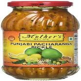 Mother's Punjabi Pachranga Pickle 500g | Taste The Richness of Punjab | Crafted with Tradition | Natural Ingredients for Superior Taste | True Taste of Punjab