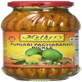Mother's Punjabi Pachranga Pickle 500g | Taste The Richness of Punjab | Crafted with Tradition | Natural Ingredients for Superior Taste | True Taste of Punjab
