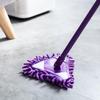 4Pcs Multi-Purpose Triangular Mop Heads, Mini Microfiber Mop Brush Head Replacement for Triangle Spin Mop for Wall Ceiling Floor Cleaning 16x16CM Purple view 4