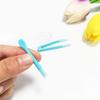 3Pcs Blue Contact Applicator, Contact Lens Remover Tool, Inserter/Remover+Tweezer with Soft Tip, for Contact Lens Cases Health and Household, Contact Lens Care, Contact Lenses Applicator Tool view 3