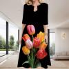 Open Back Dress for Women Yellow Dress lace Floral Sundress Vacation Dresses y2k a-line Camis cami Sheer See Through midi Tank Plus Size Dresses view 2
