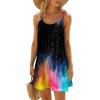 House Dresses for Women with Pockets 2024 Summer t-Shirts Women Plus Size Dress Black lace Dress Fringe Plain Crop Tops red Satin Woman Clothes Mini Short Belt view 4