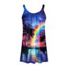 Sexy Sundresses for Women Summer Mini Dress Soft Plus Size Summer Outfits Plus Size Denim Dress Cap Sleeve Tops Outfits 2024 Beaded Beach Casual Gray Date Night view 3
